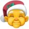 Mx Claus emoji on Facebook